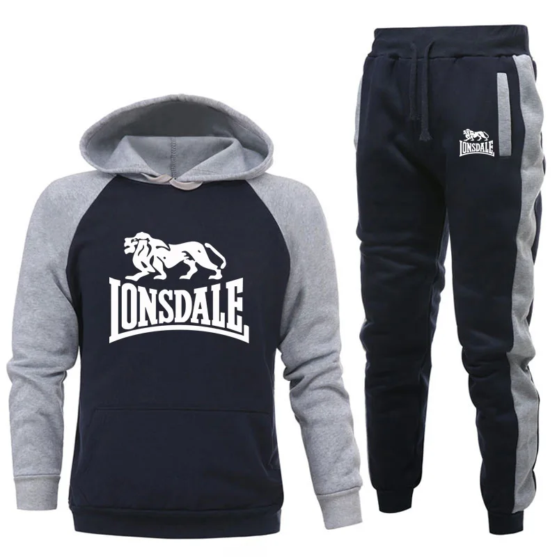 Men's Autumn And Winter Lonsdale Sports Hoodies Tracksuit Men Casual Suit Men's Brand Sports Hoodie Trousers Two-piece Sets
Men's Autumn And Winter Lonsdale Sports Hoodies Tracksuit Men Casual Suit Men's Brand Sports Hoodie Trousers Two-piece Sets
