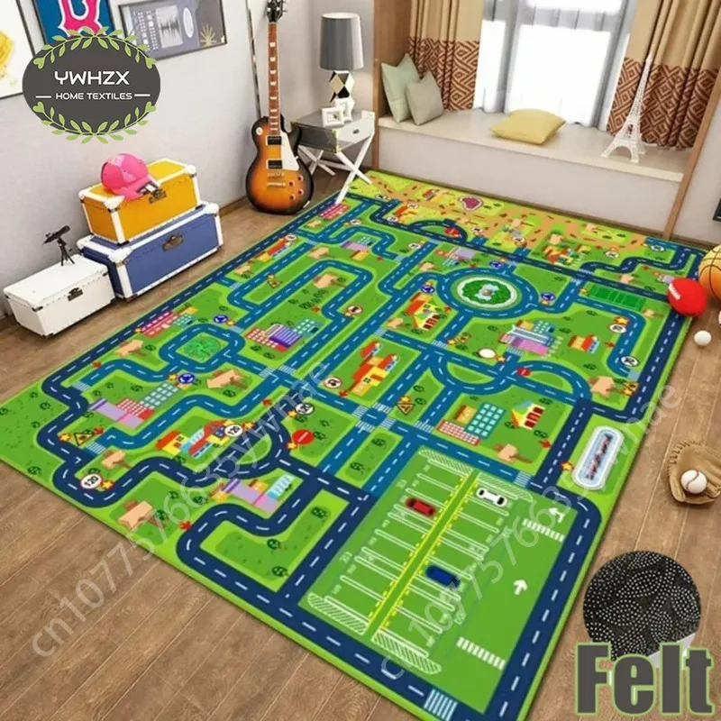 Kids Climbing Play Felt Carpet for Living Room Decoration Children's Rooms Bedside Carpets Soft Bedroom Coffee Tablefloor Rug
Kids Climbing Play Felt Carpet for Living Room Decoration Children's Rooms Bedside Carpets Soft Bedroom Coffee Tablefloor Rug