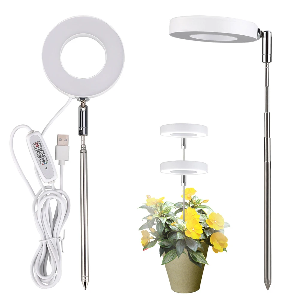 2pcs LED Grow Light For Indoor Plant With Retractable Rod Full Spectrum Dimmable
2pcs LED Grow Light For Indoor Plant With Retractable Rod Full Spectrum Dimmable