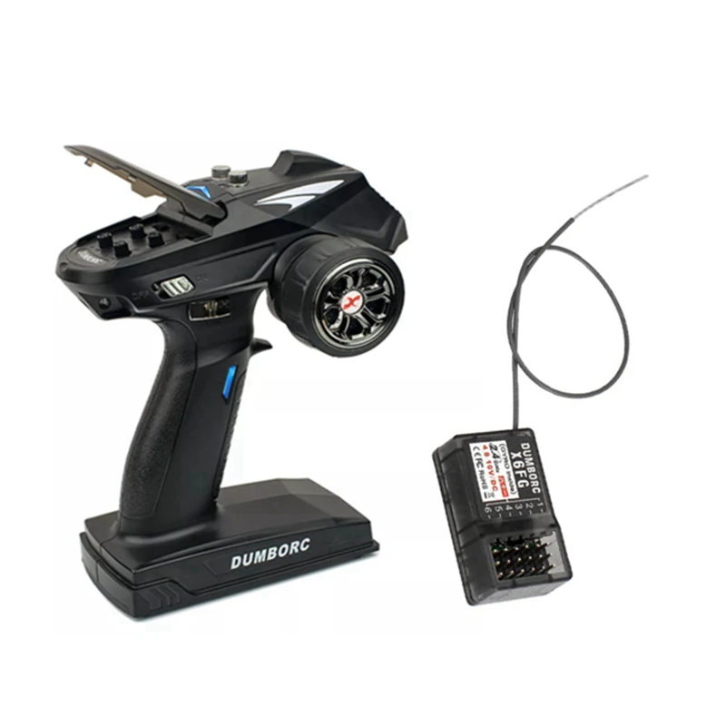 DUMBORC X6 2.4G 6CH RC Radio Transmitter With X6F Receiver & DUMBORC X6FG 2.4G 6CH Receiver With Mixed Mode Gyro
DUMBORC X6 2.4G 6CH RC Radio Transmitter With X6F Receiver & DUMBORC X6FG 2.4G 6CH Receiver With Mixed Mode Gyro