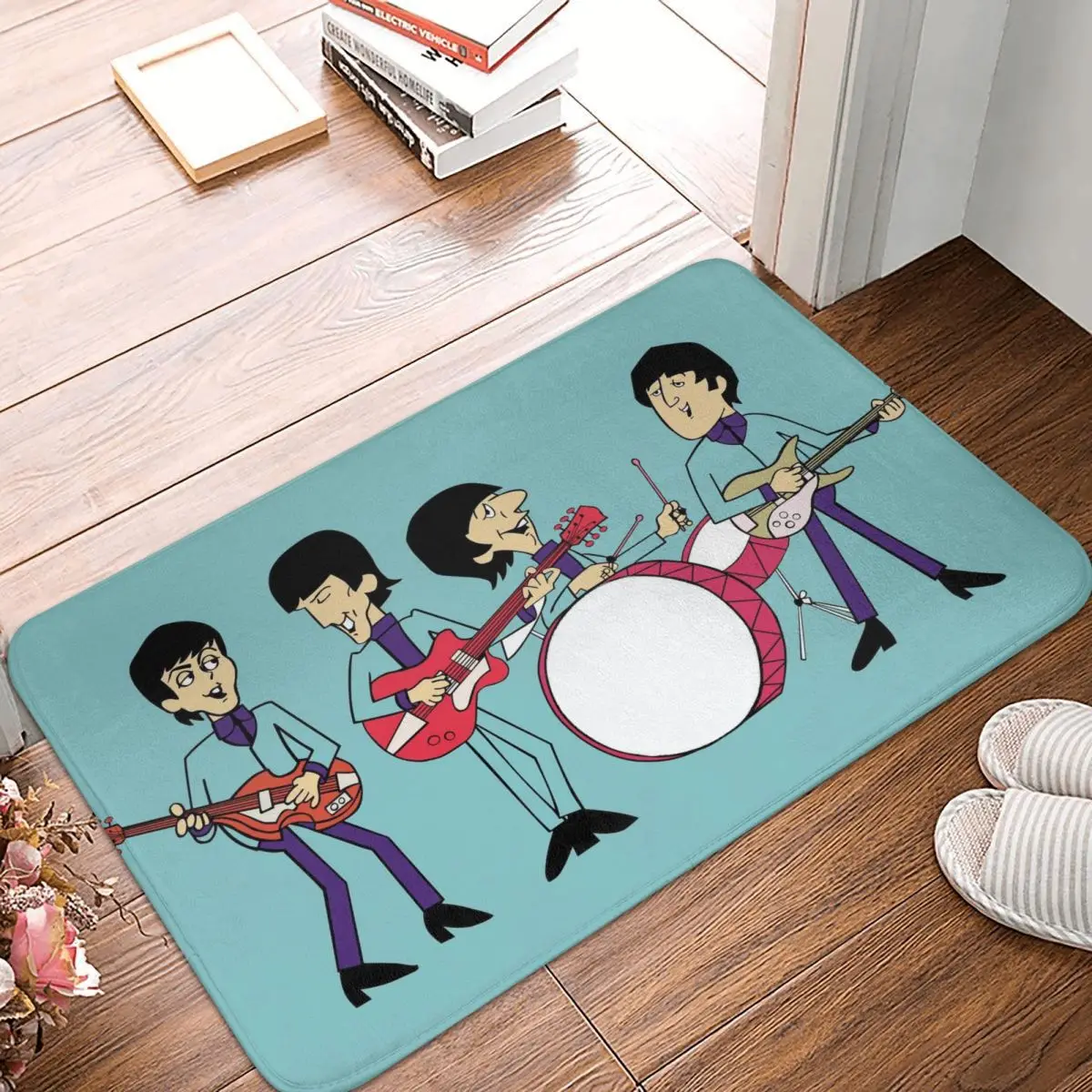 The Beatle хороший и популярный Противоскользящий коврик с ремешком, кухонный коврик для ванной на четыре человека, прикроватный декоративный ковер
The Beatle хороший и популярный Противоскользящий коврик с ремешком, кухонный коврик для ванной на четыре человека, прикроватный декоративный ковер