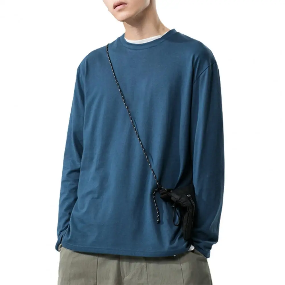 Long Sleeve T-shirts Oversized Men Base Shirt Plus Size Casual Anti-wrinkle Spring Autumn Student Shirt футболка оверсайз
Long Sleeve T-shirts Oversized Men Base Shirt Plus Size Casual Anti-wrinkle Spring Autumn Student Shirt футболка оверсайз