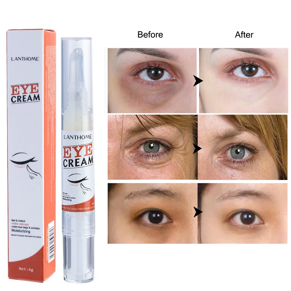 Instant Eye Cream Anti-Wrinkle Anti Aging Eye Bags Treatment Lift Firm Brightening Remove Dark Circles Essence Cream Skin Care
Instant Eye Cream Anti-Wrinkle Anti Aging Eye Bags Treatment Lift Firm Brightening Remove Dark Circles Essence Cream Skin Care