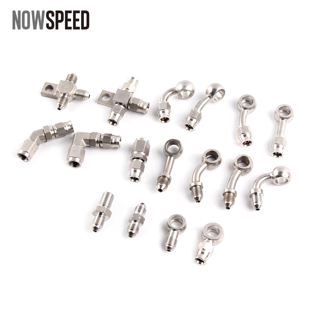 1PC Stainless Steel AN3 to AN -3 Straight Brake Swivel Hose Ends Car Fitting
1PC Stainless Steel AN3 to AN -3 Straight Brake Swivel Hose Ends Car Fitting