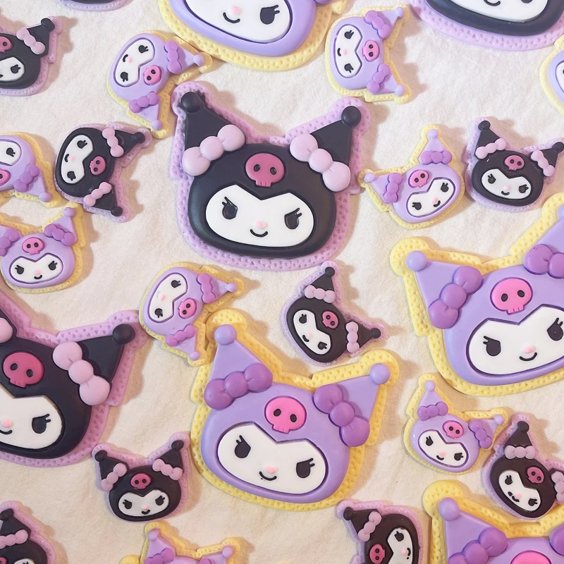 Kawaii Sanrio Resin Patch DIY Simulation Biscuit Kuromi Black Purple Cream Phone Case Decoration Material DIY Home Handmade
Kawaii Sanrio Resin Patch DIY Simulation Biscuit Kuromi Black Purple Cream Phone Case Decoration Material DIY Home Handmade