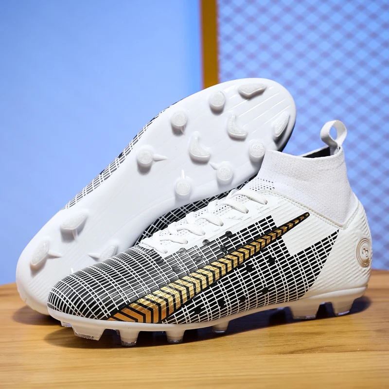 Messi Soccer Shoes Cleats Wholesale Chuteira Society Durable Comfortable Ventilate AG/TF Football Boots Unisex Futsal Sneaker
Messi Soccer Shoes Cleats Wholesale Chuteira Society Durable Comfortable Ventilate AG/TF Football Boots Unisex Futsal Sneaker