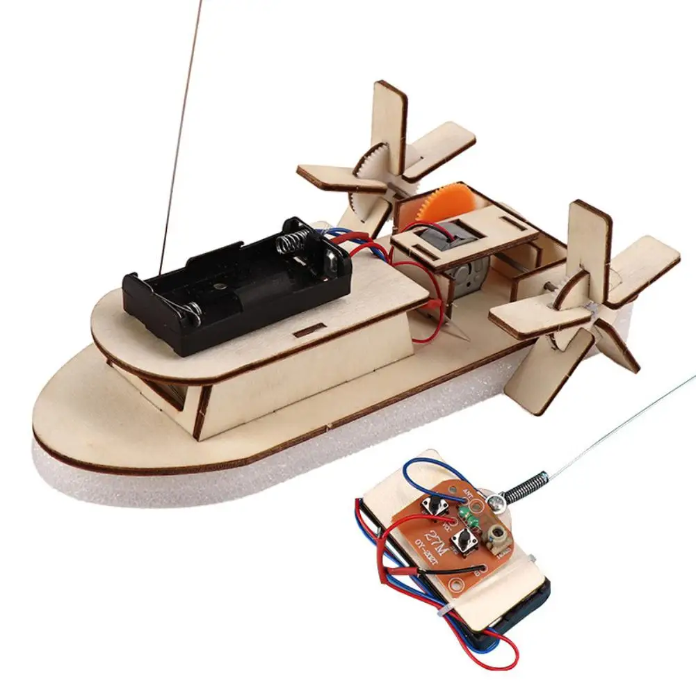 Children Wooden Remote Control Boat Assembly Parts Toys Eco-friendly&Non-toxic Intellectual Development Mind and Hand Training
Children Wooden Remote Control Boat Assembly Parts Toys Eco-friendly&Non-toxic Intellectual Development Mind and Hand Training