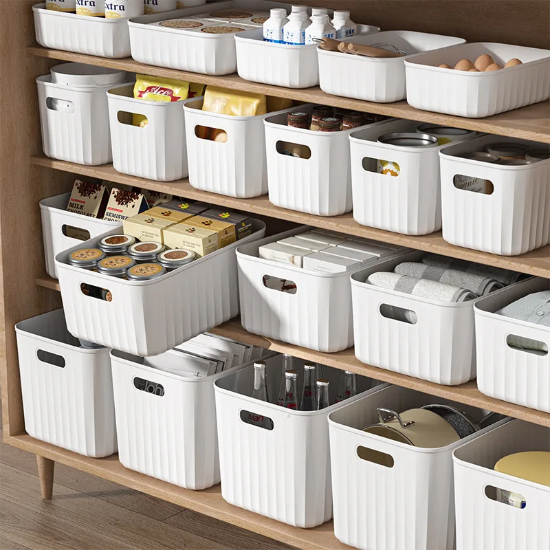 Sundries Storage Basket Cosmetic Snack Storage Box Kitchen Bathroom Sundries Storage Container with Handle Home Storage Supplies
Sundries Storage Basket Cosmetic Snack Storage Box Kitchen Bathroom Sundries Storage Container with Handle Home Storage Supplies