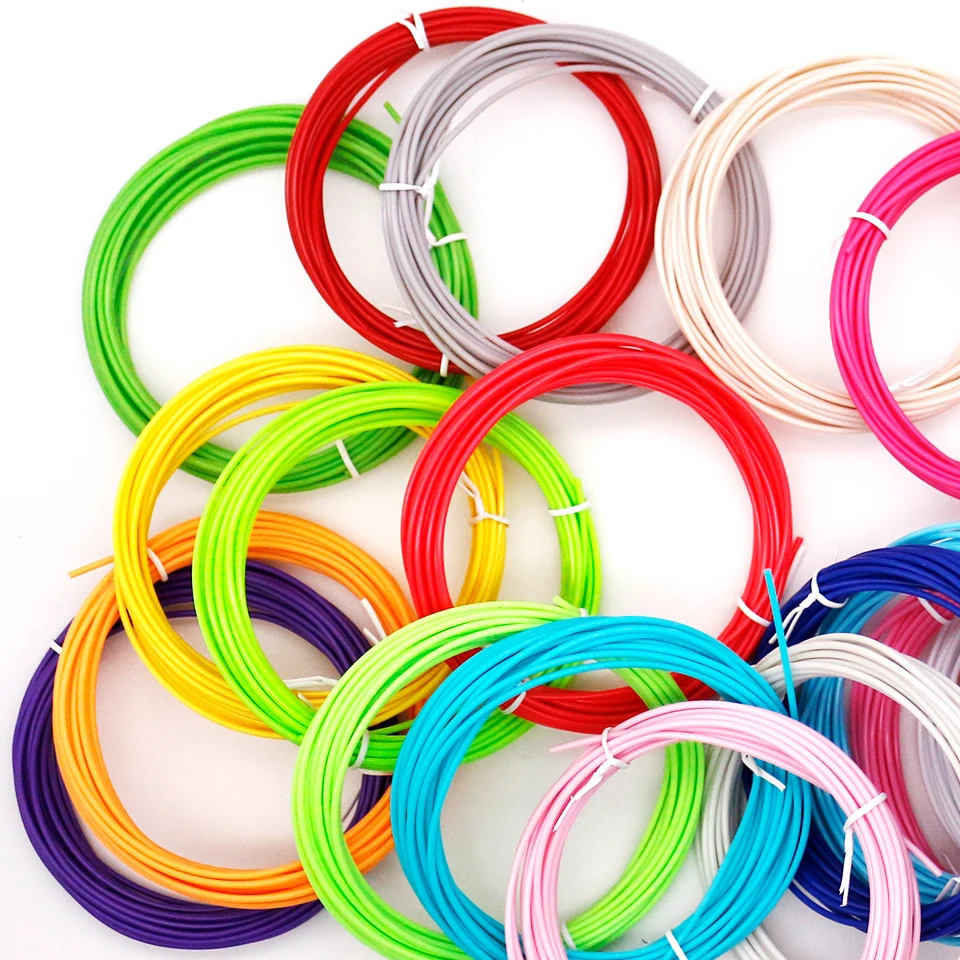 3D Filament 5meter Print Pen Material PLA Filament 1.75mm Colorful 3D Printing Materials For 3D Pen 3D Printer Pen Replacement
3D Filament 5meter Print Pen Material PLA Filament 1.75mm Colorful 3D Printing Materials For 3D Pen 3D Printer Pen Replacement