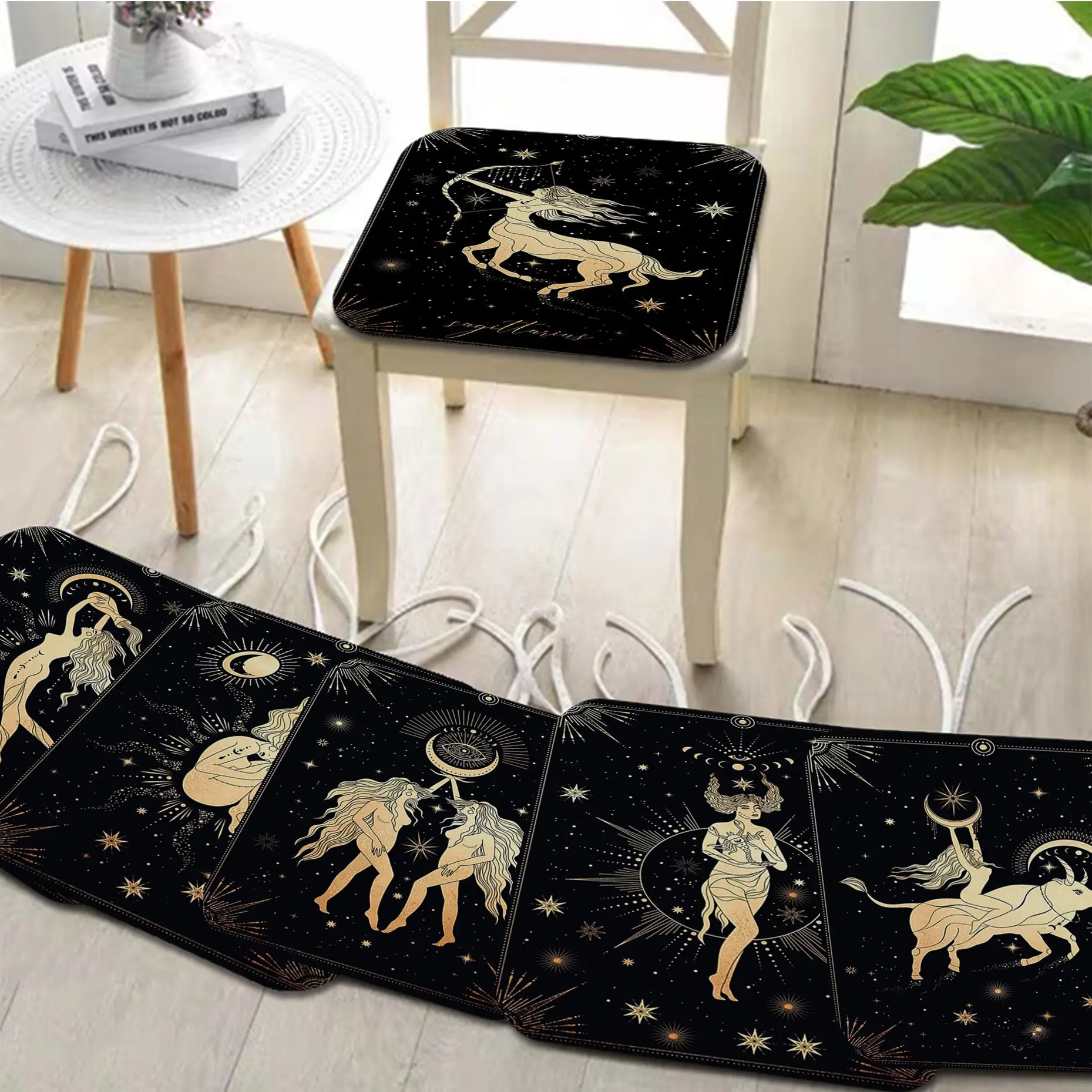 Twelve Constellations Girl Round Chair Cushion Soft Office Car Seat Comfort Breathable 45x45cm Cushion Pads
Twelve Constellations Girl Round Chair Cushion Soft Office Car Seat Comfort Breathable 45x45cm Cushion Pads