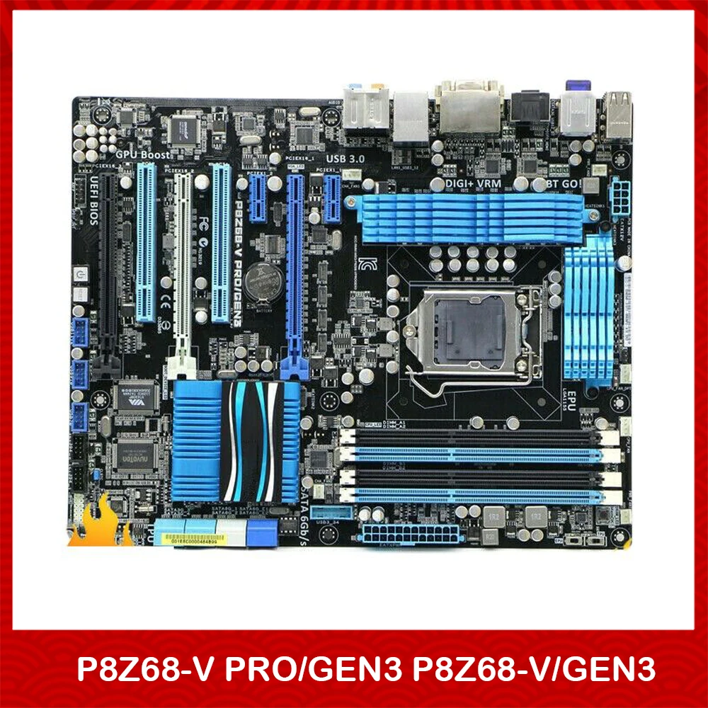 Настольная материнская плата для Asus P8Z68-V PRO/GEN3 P8Z68-V/GEN3 LGA1155 3770K, полностью протестирована, хорошее качество
Настольная материнская плата для Asus P8Z68-V PRO/GEN3 P8Z68-V/GEN3 LGA1155 3770K, полностью протестирована, хорошее качество