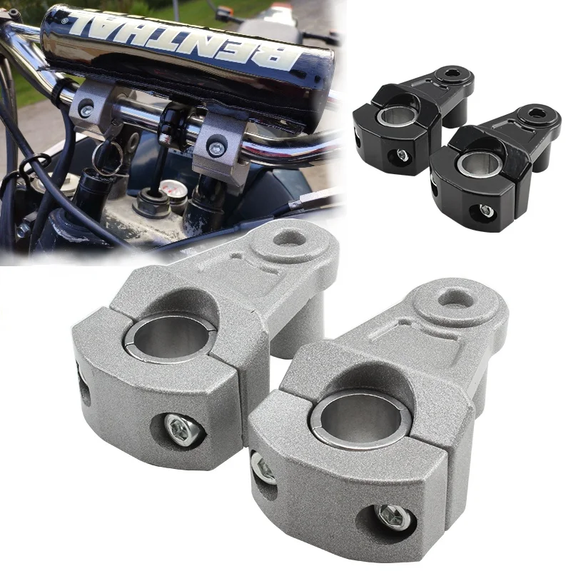 22mm 28mm Universal Motorcycle Handlebar Riser Bars Clamp Handle Bar Risers ForSuzukiYamahaKawasakiBMWHonda Dirt Pit Bike Tools
22mm 28mm Universal Motorcycle Handlebar Riser Bars Clamp Handle Bar Risers ForSuzukiYamahaKawasakiBMWHonda Dirt Pit Bike Tools