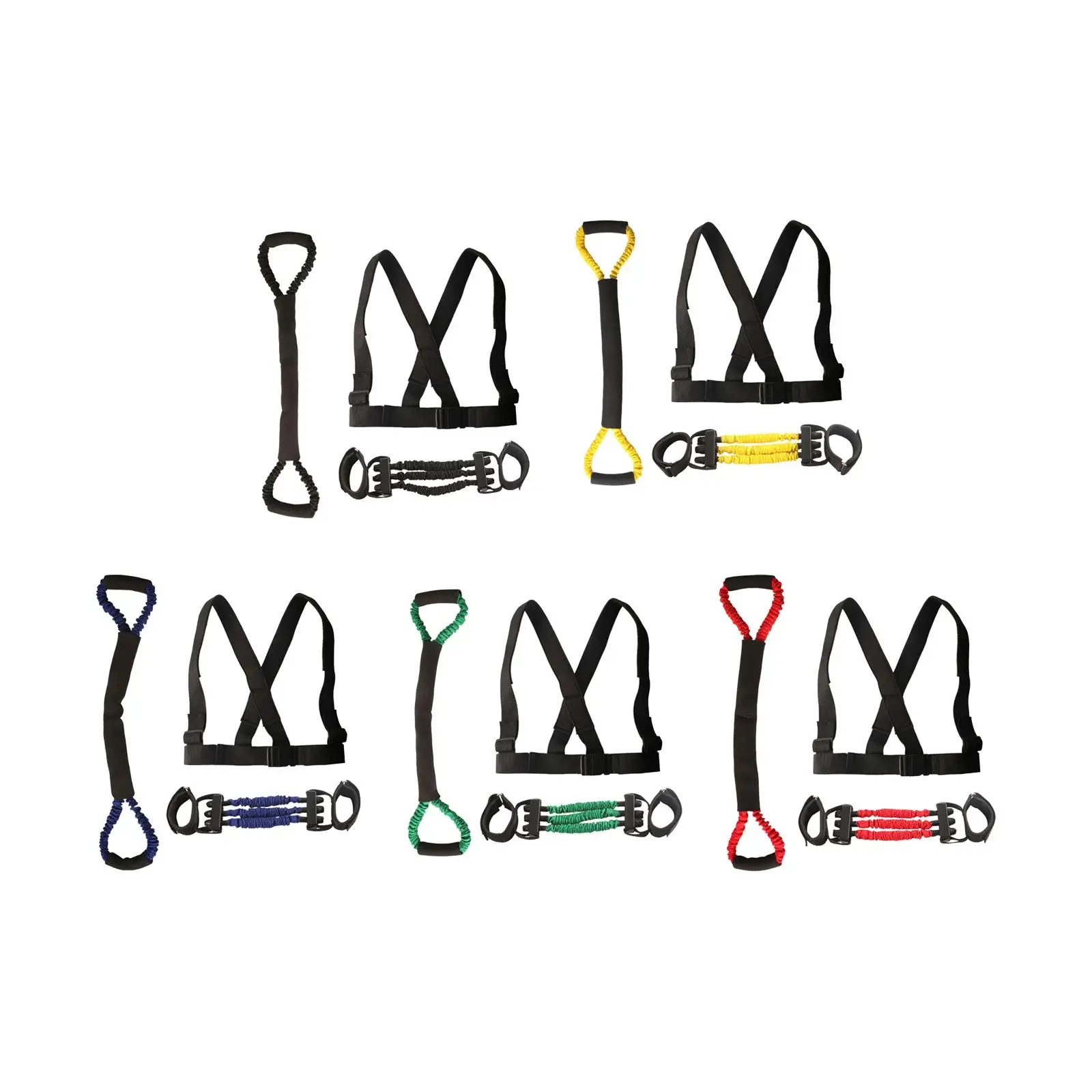 Boxing Resistance Bands Set Strength Training Gym Pulling Rope Exercise Band for Shadow Boxing Punching Legs Arm Pilates
Boxing Resistance Bands Set Strength Training Gym Pulling Rope Exercise Band for Shadow Boxing Punching Legs Arm Pilates