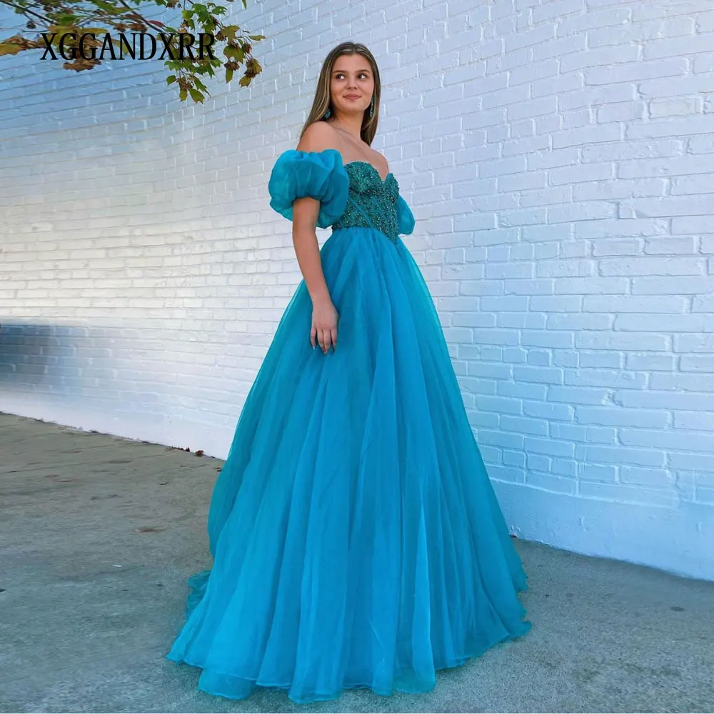 New Arrival Turquoise A Line Long Prom Dress 2023 Elegant Sweetheart Backless Beaded Pearl Tulle Formal Party Gown Woman Pageant
New Arrival Turquoise A Line Long Prom Dress 2023 Elegant Sweetheart Backless Beaded Pearl Tulle Formal Party Gown Woman Pageant