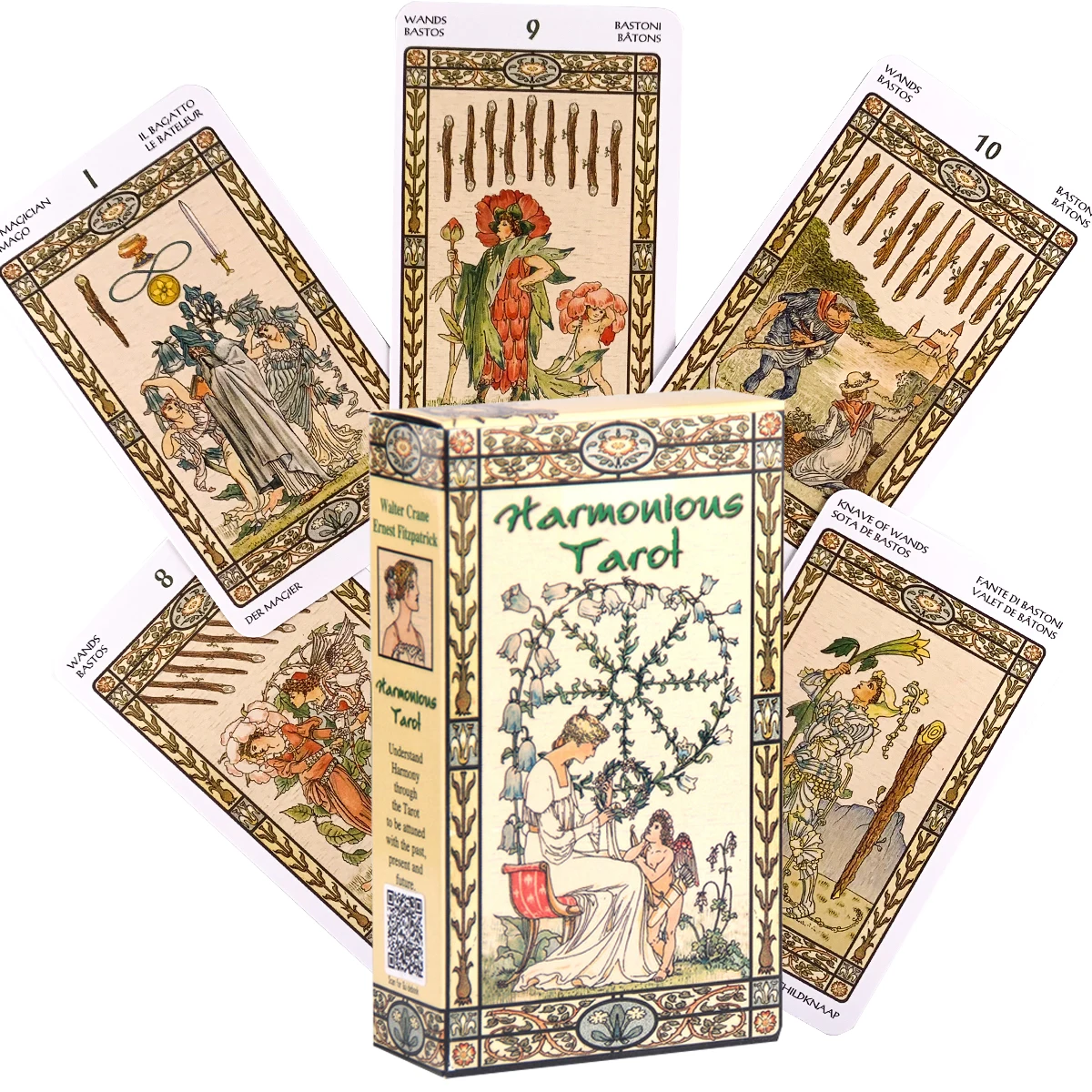 Harmoulous Tarot Deck Board Game Cards Mysterious Divination Deck Family Party Games English Version Vintage Color Cards
Harmoulous Tarot Deck Board Game Cards Mysterious Divination Deck Family Party Games English Version Vintage Color Cards