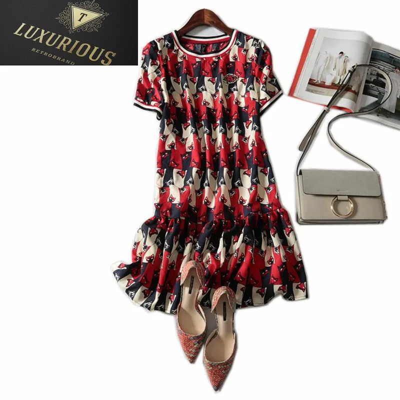 Women Dresses Summer 2024 Vestido Casual Trumpet Mermaid Print Short Sleeve Elegant O-neck 4XL
Women Dresses Summer 2024 Vestido Casual Trumpet Mermaid Print Short Sleeve Elegant O-neck 4XL