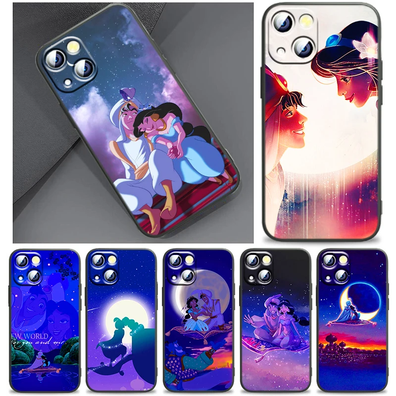 Disney Cartoon Aladdin Jasmine Phone Case For iPhone 11 12 13 Mini 14 Pro Max 11 Pro Max X XR Plus 7 8 SE Silicone Cover
Disney Cartoon Aladdin Jasmine Phone Case For iPhone 11 12 13 Mini 14 Pro Max 11 Pro Max X XR Plus 7 8 SE Silicone Cover