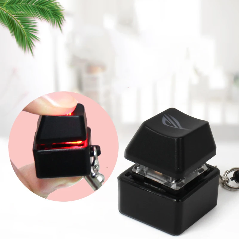 Creative Fun LED Light-up Finger Press Button Decompression Toys Keychain Kids Adults Button Pocket Toy Stress Relief Fidget Toy
Creative Fun LED Light-up Finger Press Button Decompression Toys Keychain Kids Adults Button Pocket Toy Stress Relief Fidget Toy