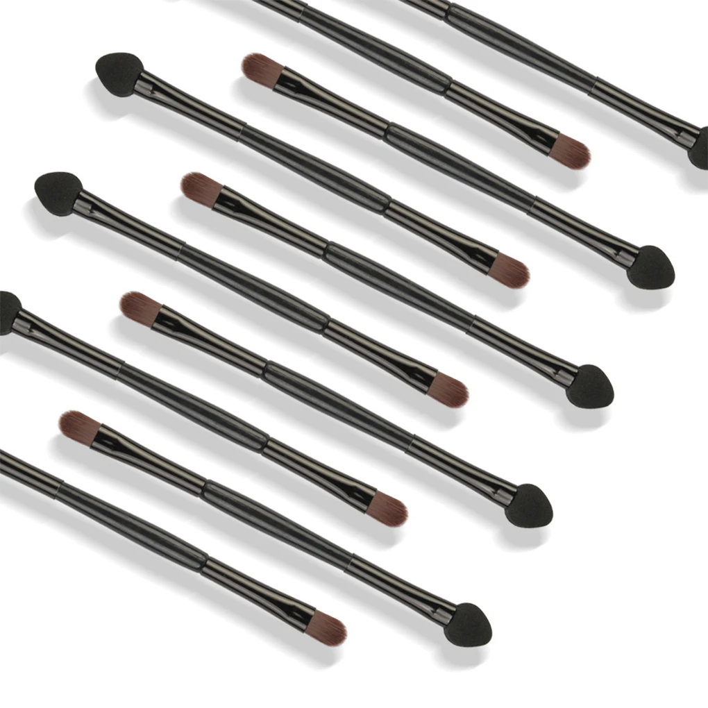 Pack of 10 Eye Shadow Applicator Double Head Eyeshadow Eyebrow Brush Makeup Tools Beauty Cosmetic Accessories Girls
Pack of 10 Eye Shadow Applicator Double Head Eyeshadow Eyebrow Brush Makeup Tools Beauty Cosmetic Accessories Girls