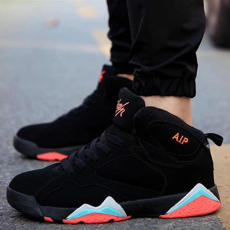 Men's Sports Shoes High-top Thick-soled Wear-resistant Comfortable Running Shoes Fashion All-match Shock-absorbing Walking Shoes
Men's Sports Shoes High-top Thick-soled Wear-resistant Comfortable Running Shoes Fashion All-match Shock-absorbing Walking Shoes