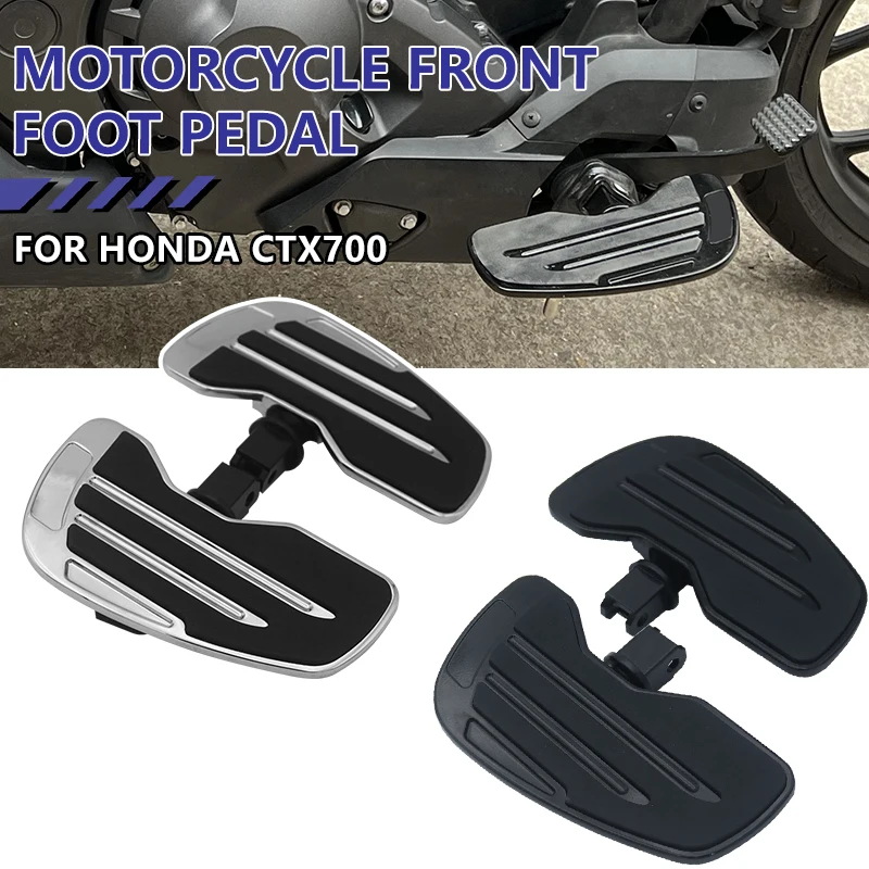 Front Footrests FOR Honda CTX700 Motorcycle Parts Passenger Footrests FOR Honda CTX700 Silver Plated & Black Footrests
Front Footrests FOR Honda CTX700 Motorcycle Parts Passenger Footrests FOR Honda CTX700 Silver Plated & Black Footrests