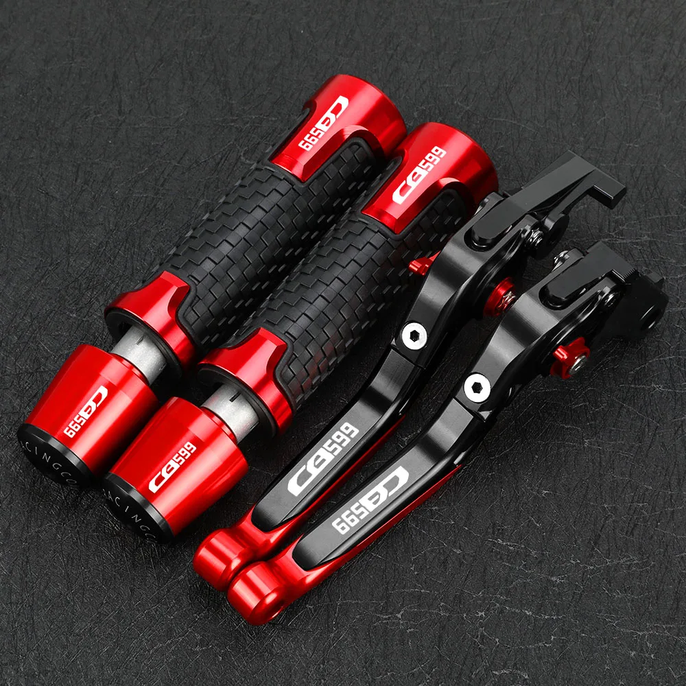 Moto Extendable Brake Clutch Levers Handlebar Handle Grips Ends For HONDA CB599 CB 599 2007-2012 2013 Adjustable Accessories
Moto Extendable Brake Clutch Levers Handlebar Handle Grips Ends For HONDA CB599 CB 599 2007-2012 2013 Adjustable Accessories
