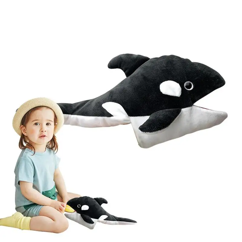 

Shark Hand Puppet Sea Animals Plush Hand Puppet Movable Mouth Educational Toy Multifunctional Hand Doll Soft Plush For Nursery