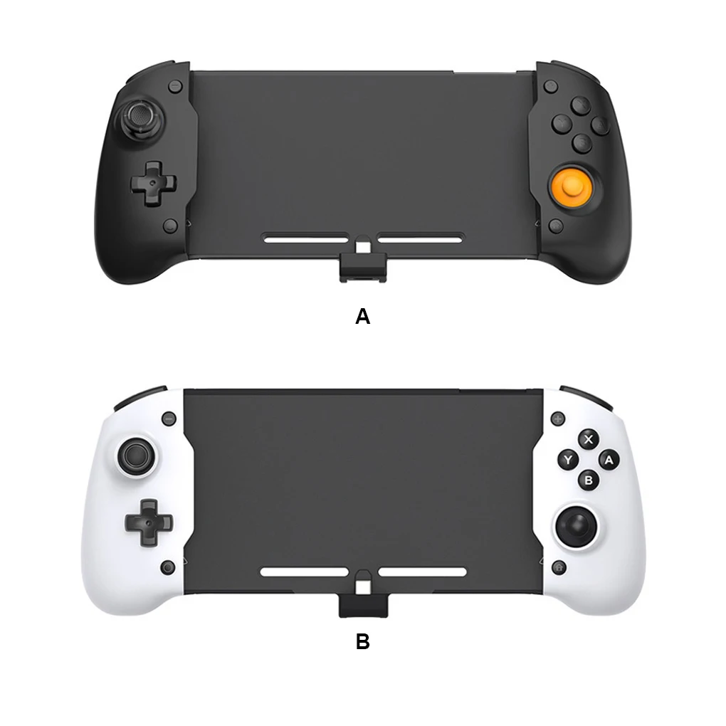 

Game Controller Gravity Sensing Gamepad Type-c Handheld Joystick Handle Grip ABS Replacement for Nintendo Switch OLED White