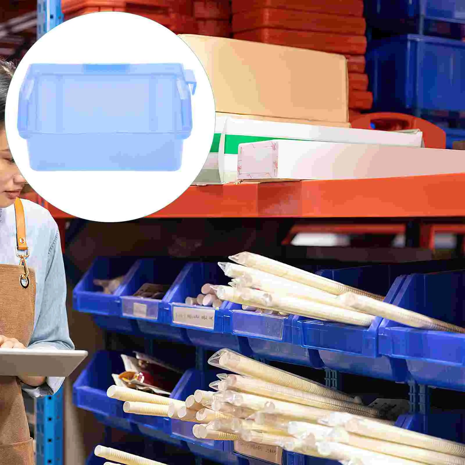 Storage Box Bins Bin Parts Stackable Stacking Organizer Plastic Tool Shelf Case Hanging Garage Containers Container Nesting
Storage Box Bins Bin Parts Stackable Stacking Organizer Plastic Tool Shelf Case Hanging Garage Containers Container Nesting