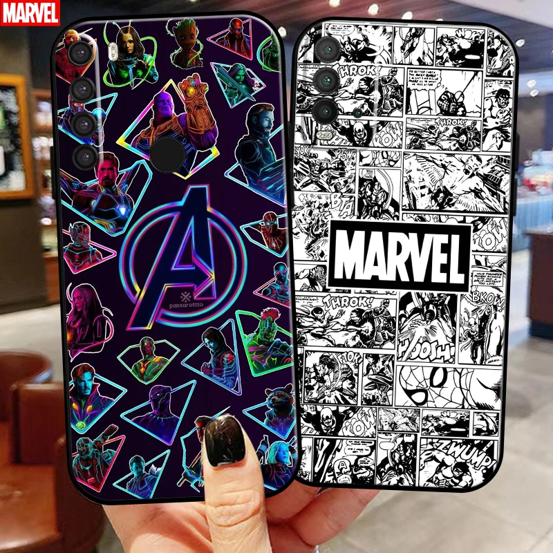 Marvel Avengers Phone Case For Xiaomi Redmi Note 10 10S 9 9S 9T 5G 8 8T 7 Pro Redmi 10 9 9T 9A 9C 8 8A TPU Coque Silicone Cover
Marvel Avengers Phone Case For Xiaomi Redmi Note 10 10S 9 9S 9T 5G 8 8T 7 Pro Redmi 10 9 9T 9A 9C 8 8A TPU Coque Silicone Cover