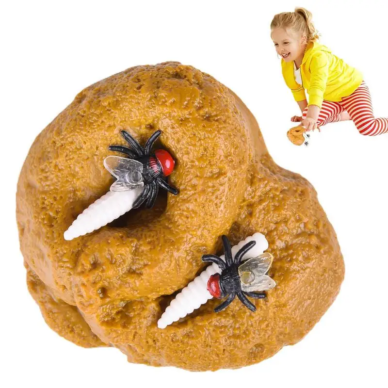 Fake Poop Novelty Poo Turd Toy With Flies And Maggots Prank Props For Halloween April FoolsDay Prank Party Gross Party Gag Gift
Fake Poop Novelty Poo Turd Toy With Flies And Maggots Prank Props For Halloween April FoolsDay Prank Party Gross Party Gag Gift