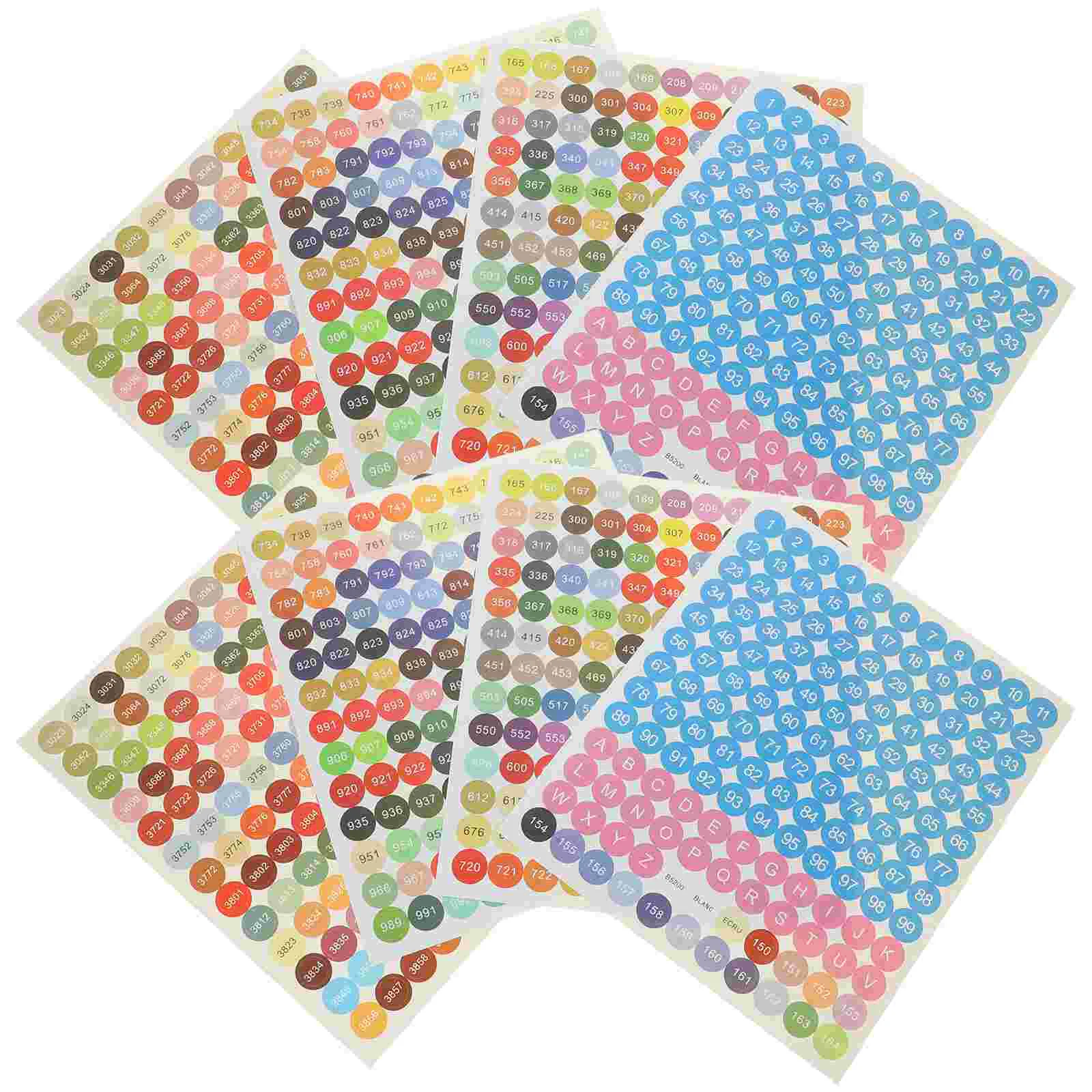 20 Sheets Color Number Sticker Number Stickers Label Number Stickers Label Marking Stickers for Kids 
20 Sheets Color Number Sticker Number Stickers Label Number Stickers Label Marking Stickers for Kids