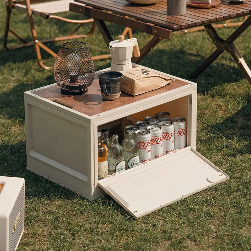 1pc Large Outdoor Camping Folding Box With Wooden Lid Car Storage Box Food Organizer Container for Household Folding Storage Box
1pc Large Outdoor Camping Folding Box With Wooden Lid Car Storage Box Food Organizer Container for Household Folding Storage Box
