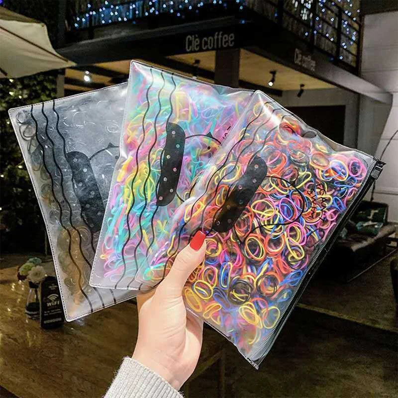 1000 Pcs/Set Colorful Small Disposable Elastic Hair Bands Scrunchie Girls Rubber Band Ponytail Holder Hair Accessories Hair Ties
1000 Pcs/Set Colorful Small Disposable Elastic Hair Bands Scrunchie Girls Rubber Band Ponytail Holder Hair Accessories Hair Ties