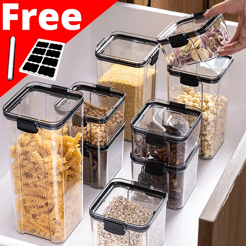 PET Food Storage Containers Kitchen Storage Organization Kitchen Storage Box Jars Ducts Storage for Kitchen Food Storage Box
PET Food Storage Containers Kitchen Storage Organization Kitchen Storage Box Jars Ducts Storage for Kitchen Food Storage Box