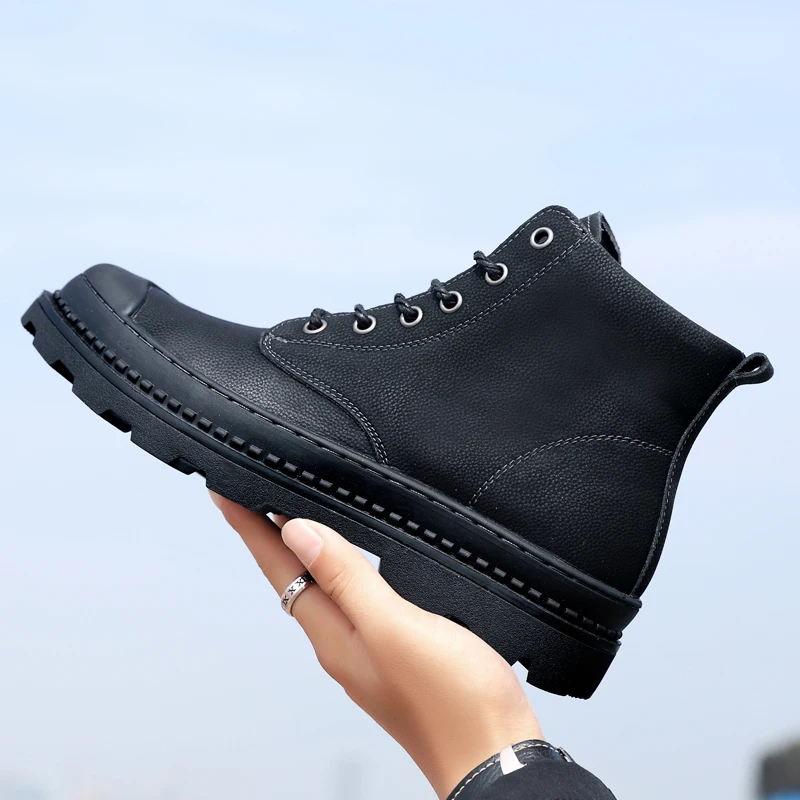 High Quality Retro Solid Color Men's Shoes 2022 Summer New Men Casual Shoes Fashion Comfortable High-top Shoes Outdoor Man Boots
High Quality Retro Solid Color Men's Shoes 2022 Summer New Men Casual Shoes Fashion Comfortable High-top Shoes Outdoor Man Boots