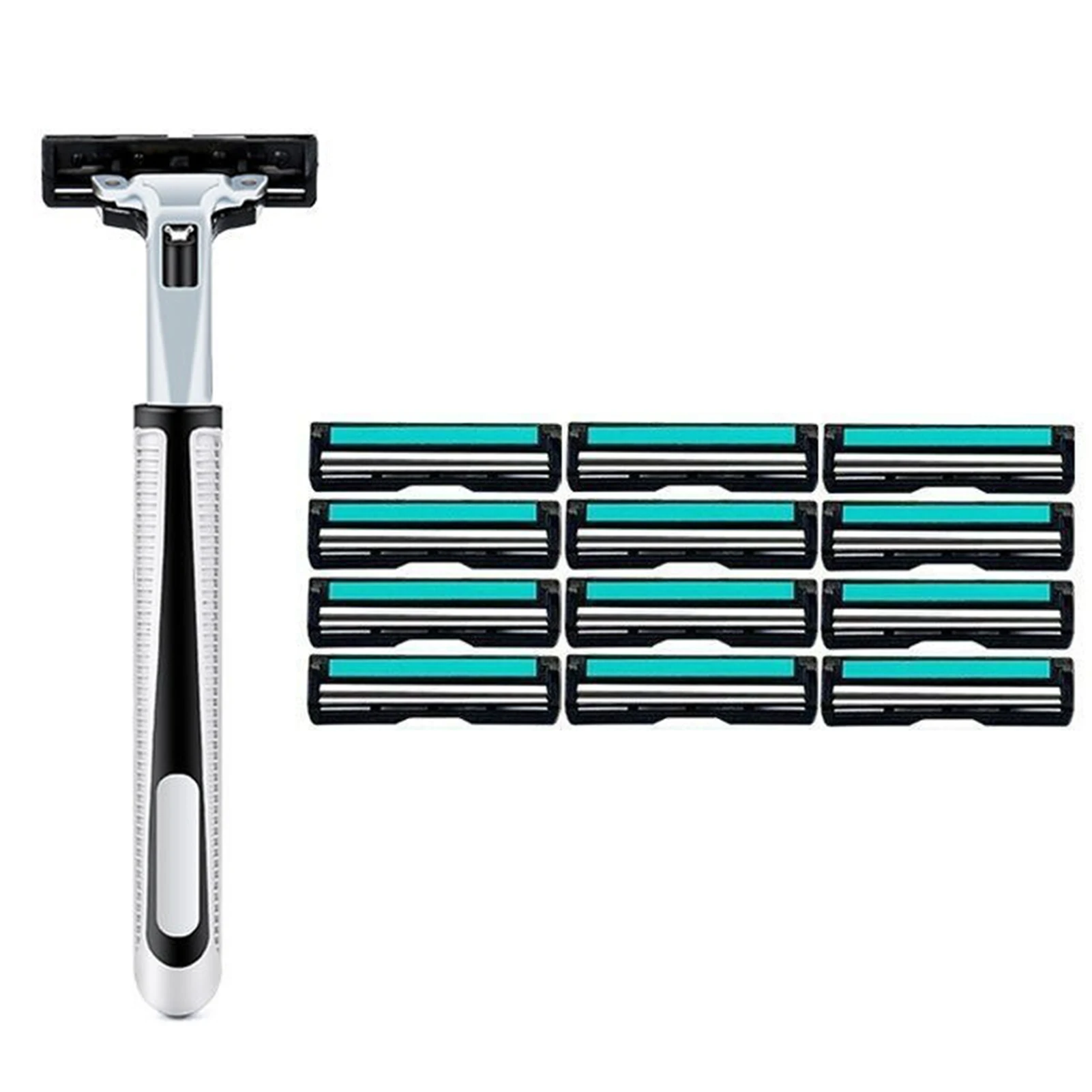 Men's Twin Blade Razors Ergonomic Design Handle Travel Shaving Tool for Bathing Hotel Travel
Men's Twin Blade Razors Ergonomic Design Handle Travel Shaving Tool for Bathing Hotel Travel