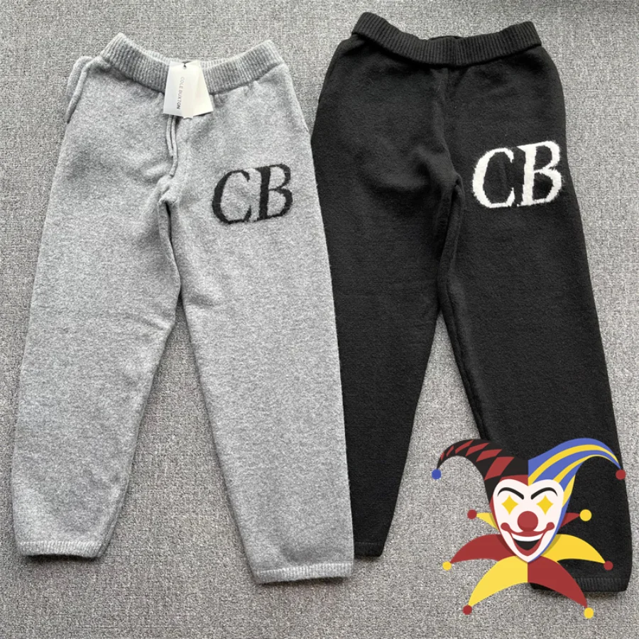 Oversized Cole Buxton Knit Pants Men Women 1:1 Top Quality Vintage Logo Jacquard CB Woolen Sweatpants Inside Tags
Oversized Cole Buxton Knit Pants Men Women 1:1 Top Quality Vintage Logo Jacquard CB Woolen Sweatpants Inside Tags