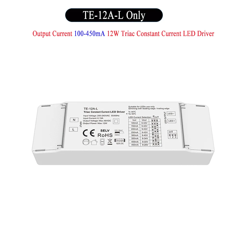 CENFAYA Трансформатор освещения TE-12A-H/TE-12A-L 12Вт
CENFAYA Трансформатор освещения TE-12A-H/TE-12A-L 12Вт