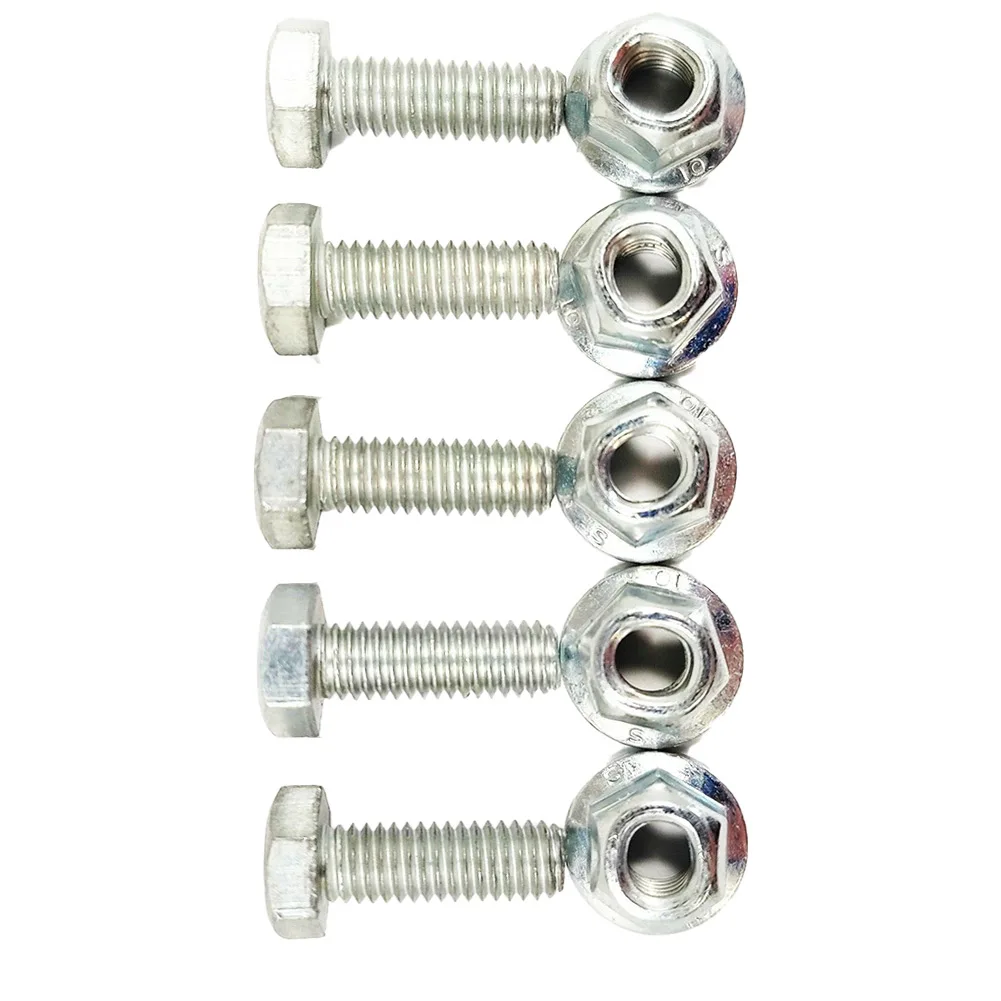 5 Sets Bolts And Nuts For Honda Auger Shear Pin Set (5PK) Fits HSS724A HSS928A HSS1332A Lawn Mower Outdoor Garden Power Tools
5 Sets Bolts And Nuts For Honda Auger Shear Pin Set (5PK) Fits HSS724A HSS928A HSS1332A Lawn Mower Outdoor Garden Power Tools