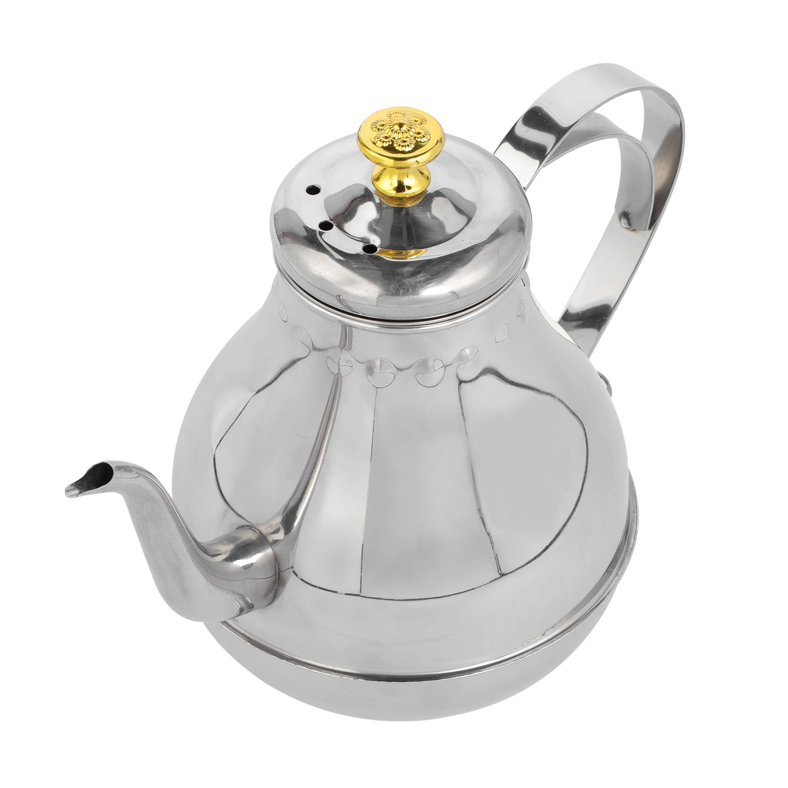 Kettle Manual Espresso Maker Household Water Heating Teakettle Teapot Anti-scald Stainless Steel Practical Copper
Kettle Manual Espresso Maker Household Water Heating Teakettle Teapot Anti-scald Stainless Steel Practical Copper