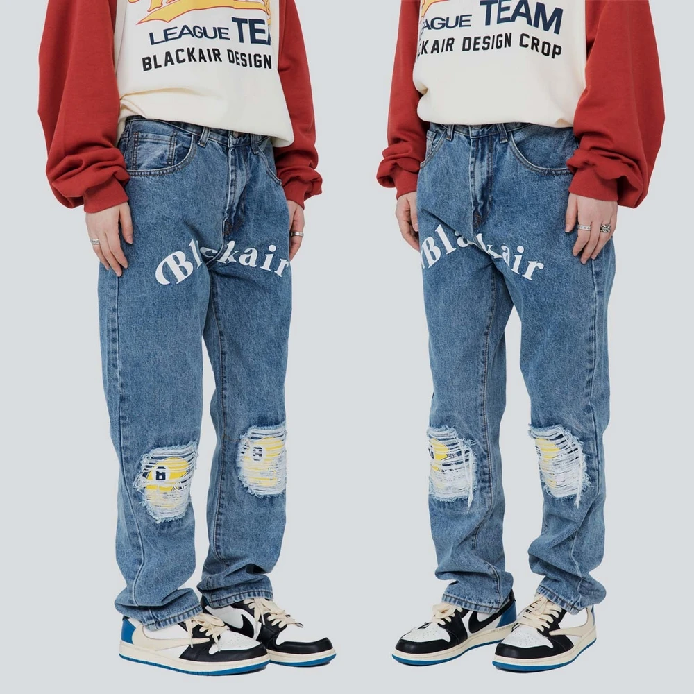 Korean fashion baggy jeans vintage washed straight jeans men hip hop pants ripped jeans
Korean fashion baggy jeans vintage washed straight jeans men hip hop pants ripped jeans