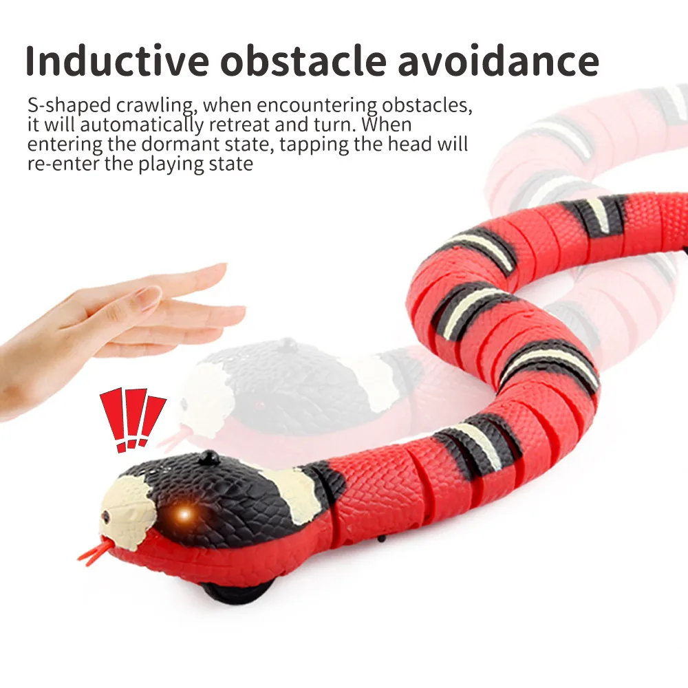 Electric Cat Toys Interactive Smart Sensing Snake Motion For Cats Funny USB Rechargeable Cat Accessories For Pet Dogs Play
Electric Cat Toys Interactive Smart Sensing Snake Motion For Cats Funny USB Rechargeable Cat Accessories For Pet Dogs Play