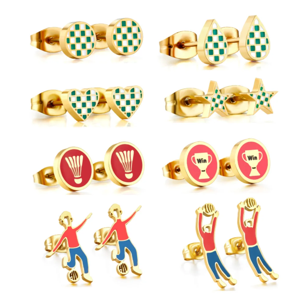 Korean Cute Heart Stainless Steel Earrings for Women Girls Gold color 2022 Fashion Jewelry for kids brinco Gifts Wholesale
Korean Cute Heart Stainless Steel Earrings for Women Girls Gold color 2022 Fashion Jewelry for kids brinco Gifts Wholesale