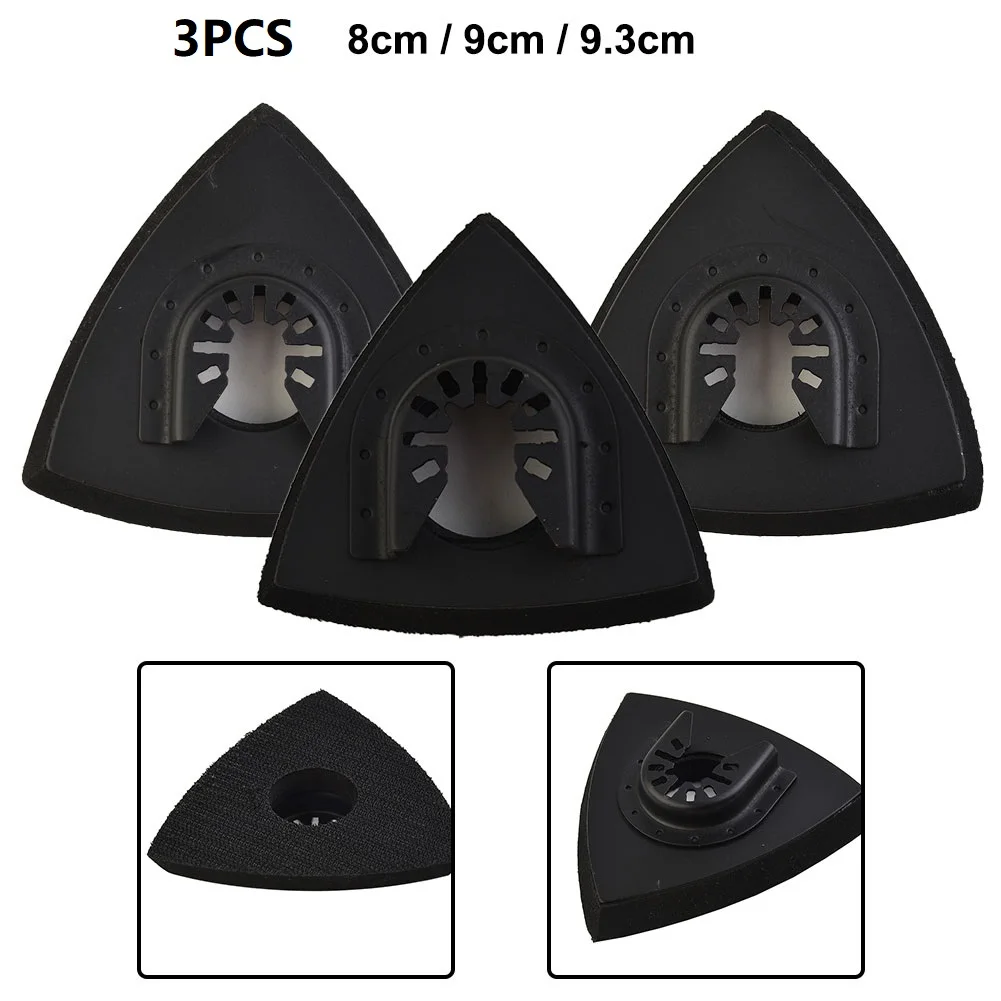 3pcs/set Triangular Sanding Pad EVA Pad Sanding Paper Tight Corners 80/90/93mm Quick Release Oscillating Tool Sanding Pads
3pcs/set Triangular Sanding Pad EVA Pad Sanding Paper Tight Corners 80/90/93mm Quick Release Oscillating Tool Sanding Pads