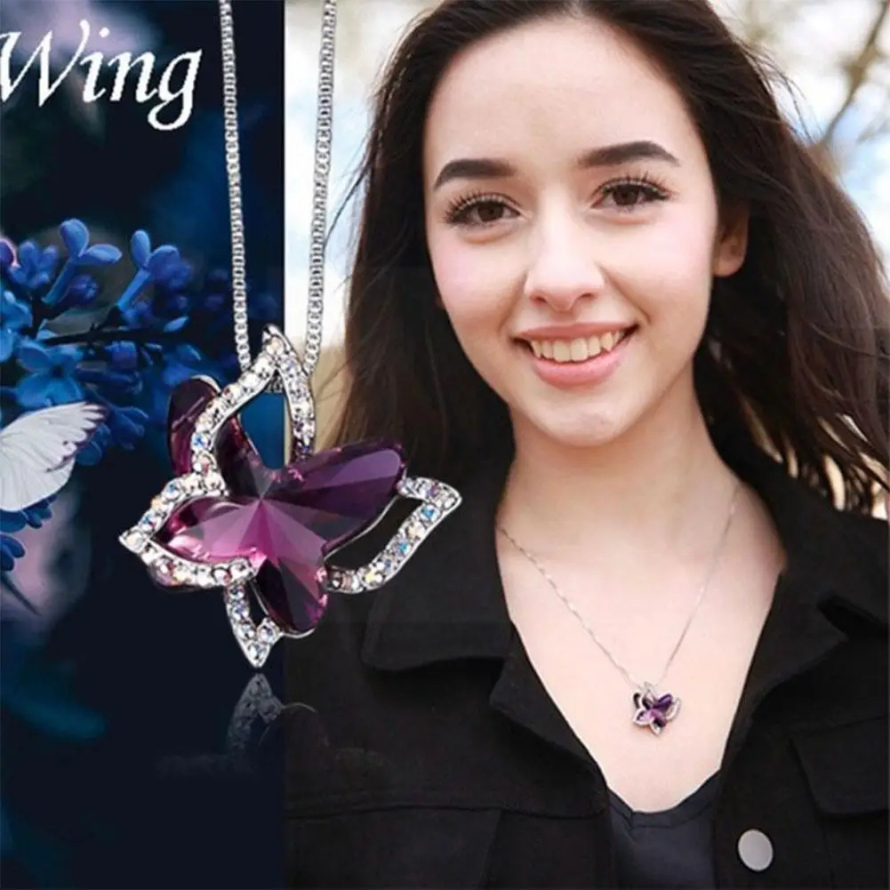 Fashion Crystal Pendant Necklaces For Women Long Chain Animal Necklaces Jewelry Party Gift Wholesale I9g8
Fashion Crystal Pendant Necklaces For Women Long Chain Animal Necklaces Jewelry Party Gift Wholesale I9g8