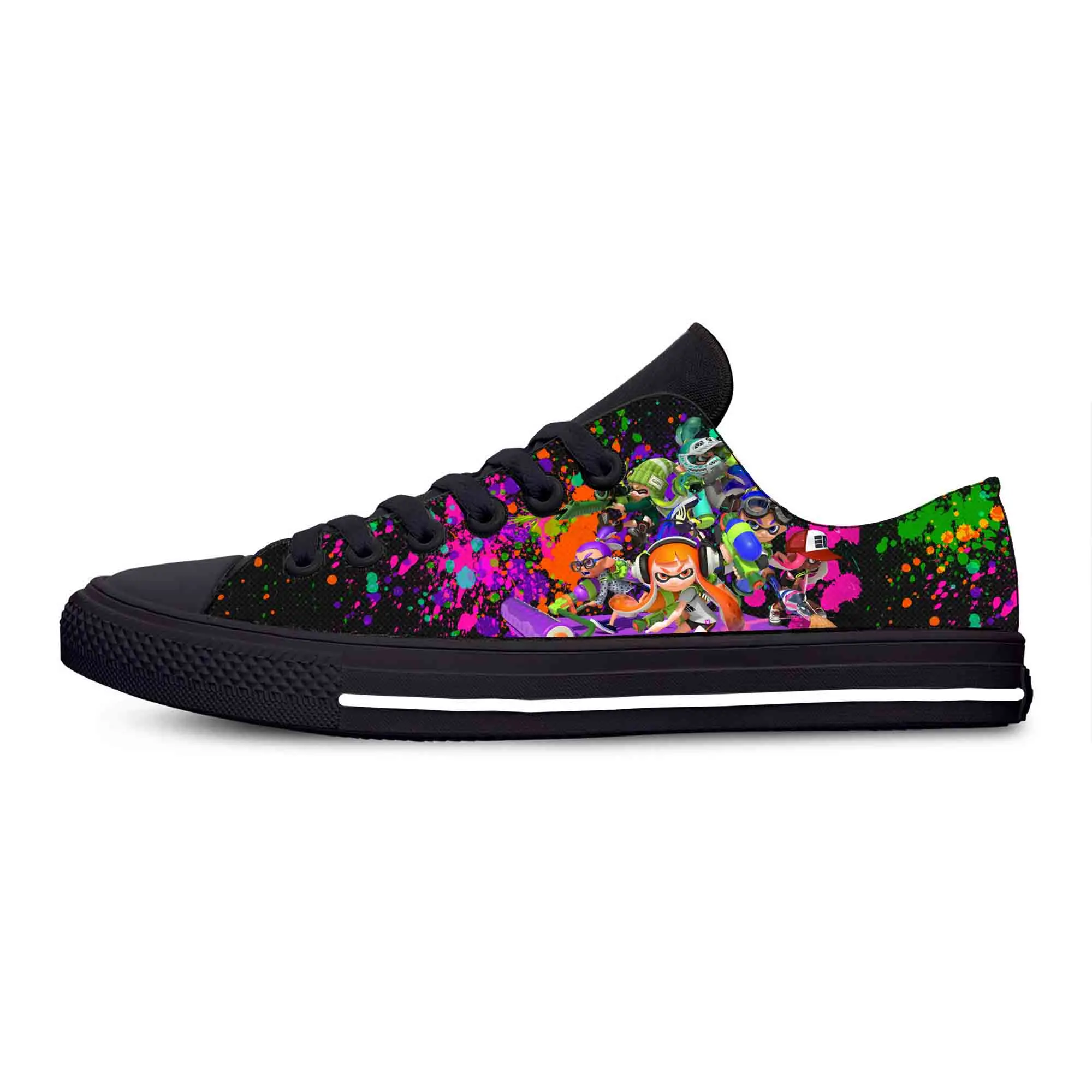 Japanese Anime Cartoon Manga Comic Game Splatoon Casual Cloth Shoes Low Top Lightweight Breathable 3D Print Men Women Sneakers
Japanese Anime Cartoon Manga Comic Game Splatoon Casual Cloth Shoes Low Top Lightweight Breathable 3D Print Men Women Sneakers
