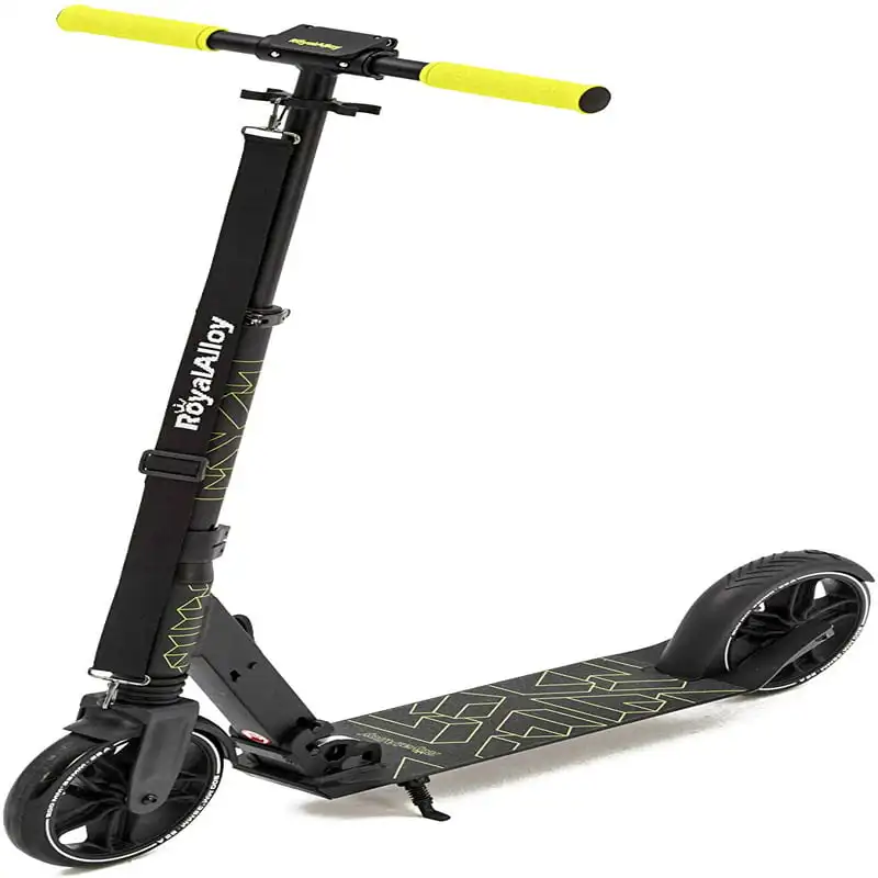 Lightweight Foldable Commute Kick Scooter for Teens Adults and Kids 6 Years and Up, Large 8 In. Wheels, Adjustable Handle Height
Lightweight Foldable Commute Kick Scooter for Teens Adults and Kids 6 Years and Up, Large 8 In. Wheels, Adjustable Handle Height