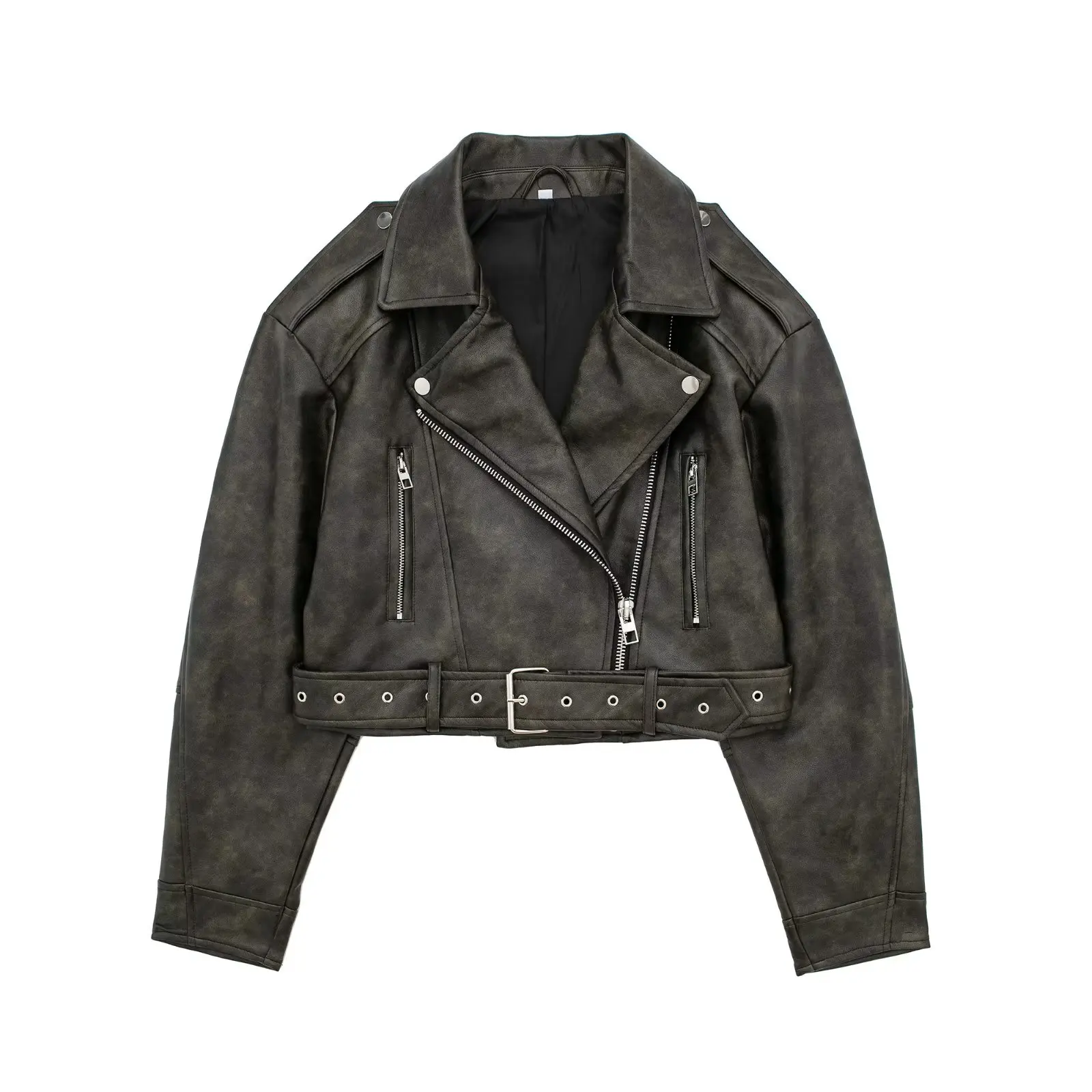 ICCLEK Traf 2023 Women's Faux Leather Jacket Biker Coat Fall Winter Jackets for Women Leather Coat Woman Aviator Woman Outer
ICCLEK Traf 2023 Women's Faux Leather Jacket Biker Coat Fall Winter Jackets for Women Leather Coat Woman Aviator Woman Outer
