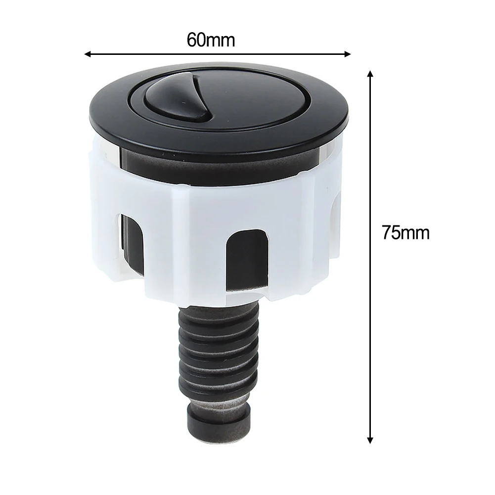 Switch Push Button 38-49mm ABS Accessories Black Bthroom Toilet Cover Home Improvement Replacement High Quality
Switch Push Button 38-49mm ABS Accessories Black Bthroom Toilet Cover Home Improvement Replacement High Quality